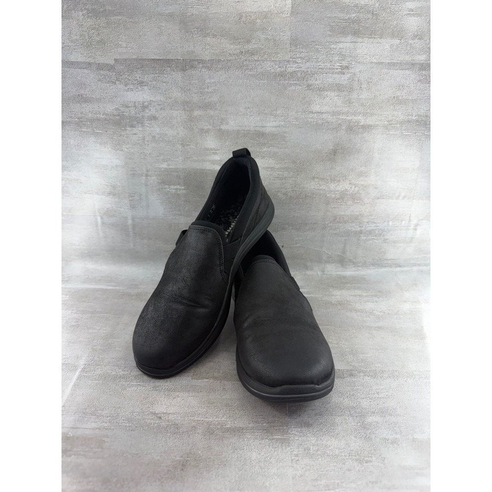Clarks Cloudsteppers Women Sz 6M Black Slip On Shoes 261689544035 Walking Flats
